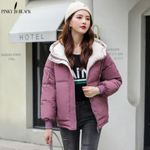 Laden Sie das Bild in den Galerie-Viewer, Short Parka Snow Wear Winter Jacket
