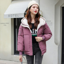 Laden Sie das Bild in den Galerie-Viewer, Short Parka Snow Wear Winter Jacket