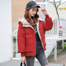 Laden Sie das Bild in den Galerie-Viewer, Short Parka Snow Wear Winter Jacket