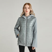 Laden Sie das Bild in den Galerie-Viewer, MODERN NEW SAGA 2020 Spring Women Jacket Fashion Women Coat Hooded Thin Cotton Padded Jacket Autumn Puffer Jacket Women Clothing