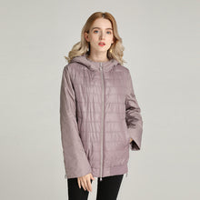 Laden Sie das Bild in den Galerie-Viewer, MODERN NEW SAGA 2020 Spring Women Jacket Fashion Women Coat Hooded Thin Cotton Padded Jacket Autumn Puffer Jacket Women Clothing
