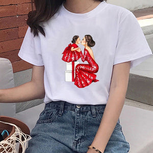 Summer Print T-shirt for Women