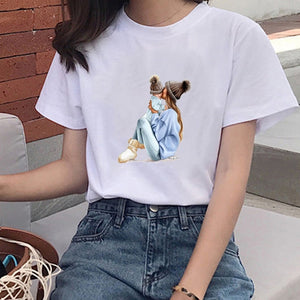 Summer Print T-shirt for Women