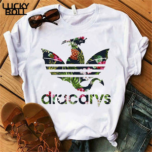 Sommer Dracarys T-Shirt für Frauen